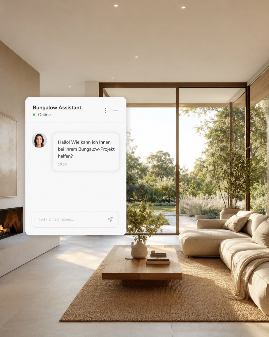 Premium Bungalow — KI-Chatbot 24/7
